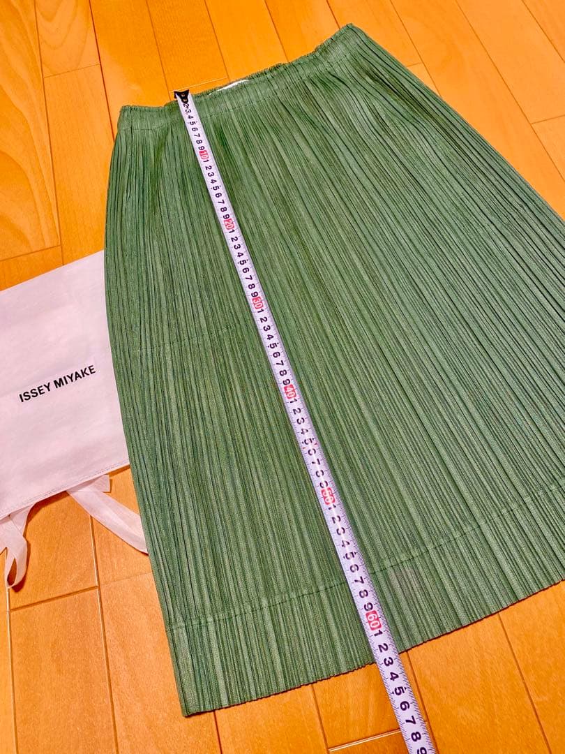 PLEATS PLEASE プリーツスカート グリーン