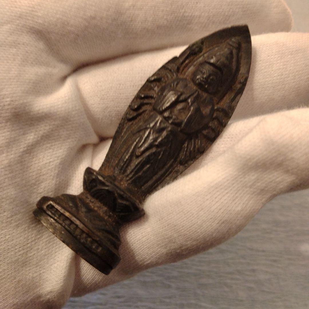 持仏　千手観音　金属製