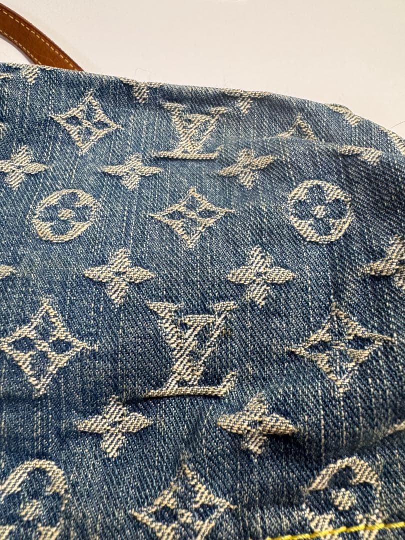 ルイヴィトン ミニプリーティ モノグラムデニム ショルダーバッグ M95050