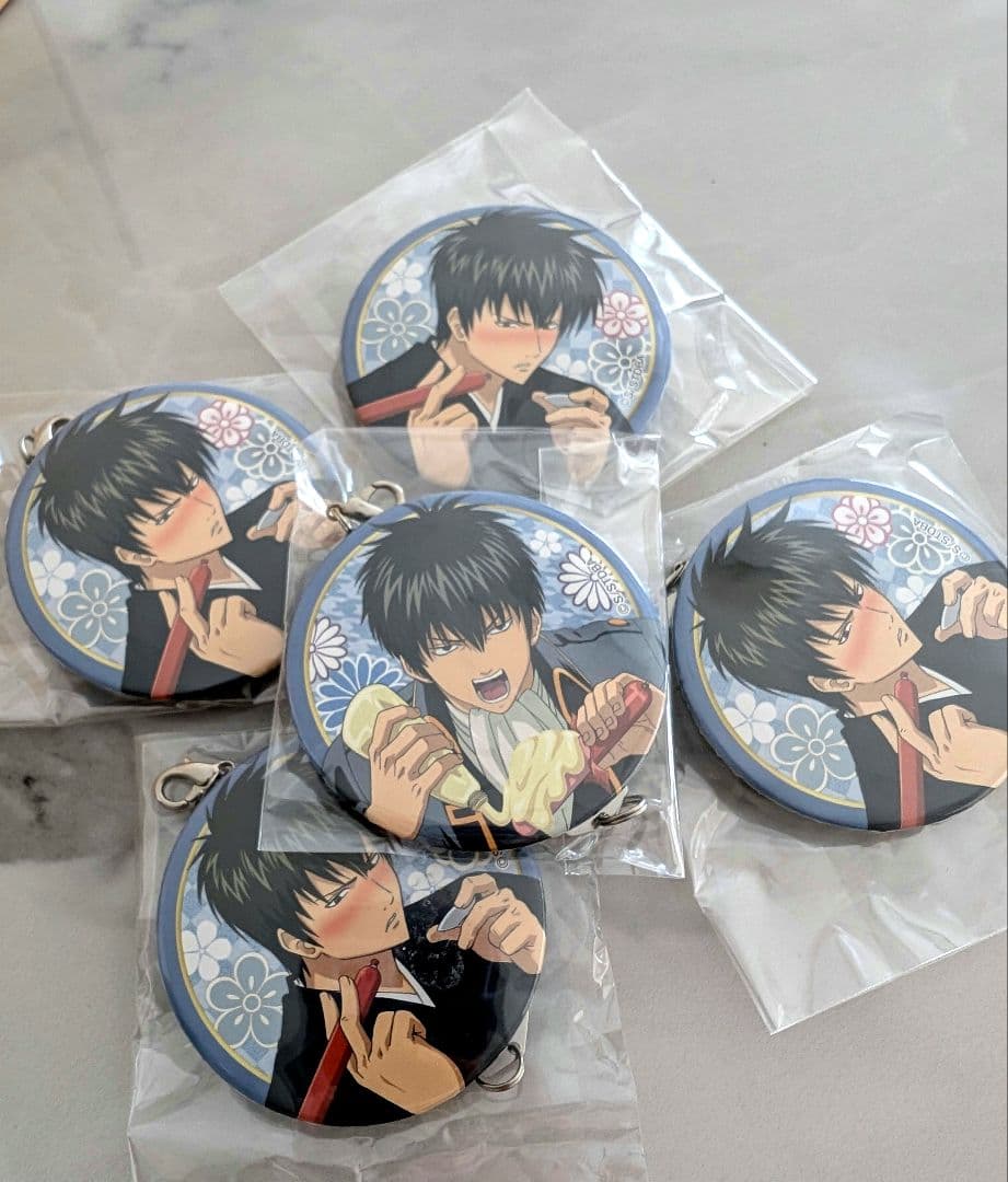 銀魂 土方十四郎 ジャンフェス限定 繋がる缶バッジ