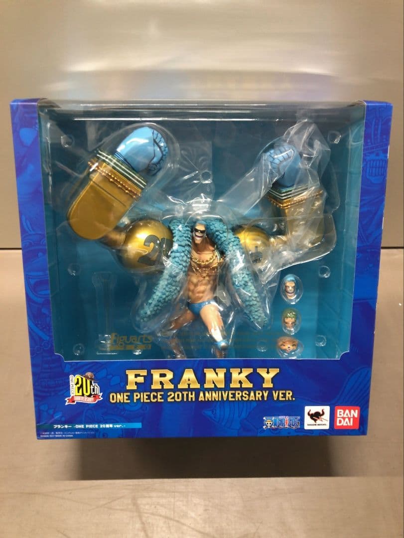 ワンピース 20th Anniversaryフィギュア麦わらの一味魂ボックス新品