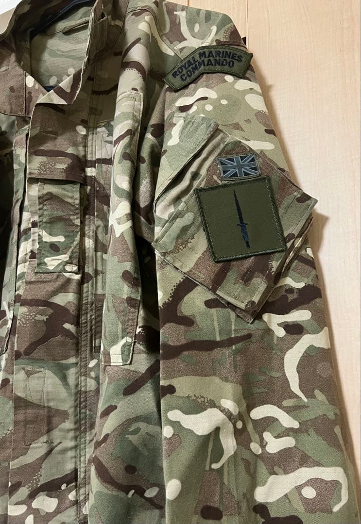 実物 美品 中古放出品 イギリス海兵隊 コンバットジャケット MTP