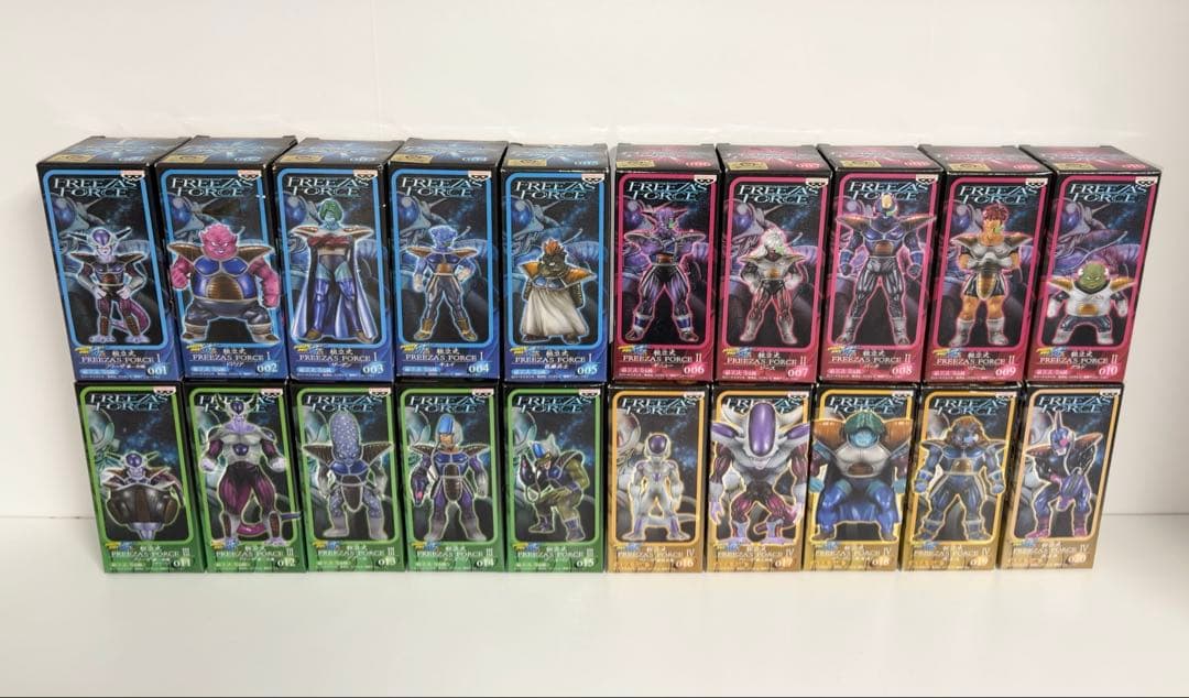 新品未開封 ドラゴンボール フリーザフォース 全20種＋フリーザの宇宙船