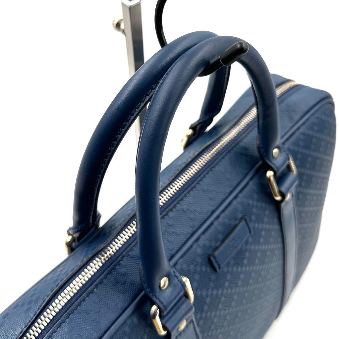 《極美品》GUCCI ディアマンテ メンズ ビジネスバッグ ブリーフケース A4