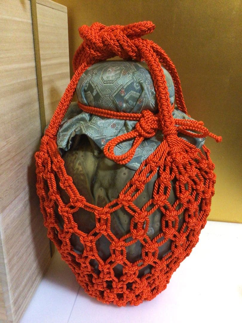 飾り壺 丹波 共箱付き