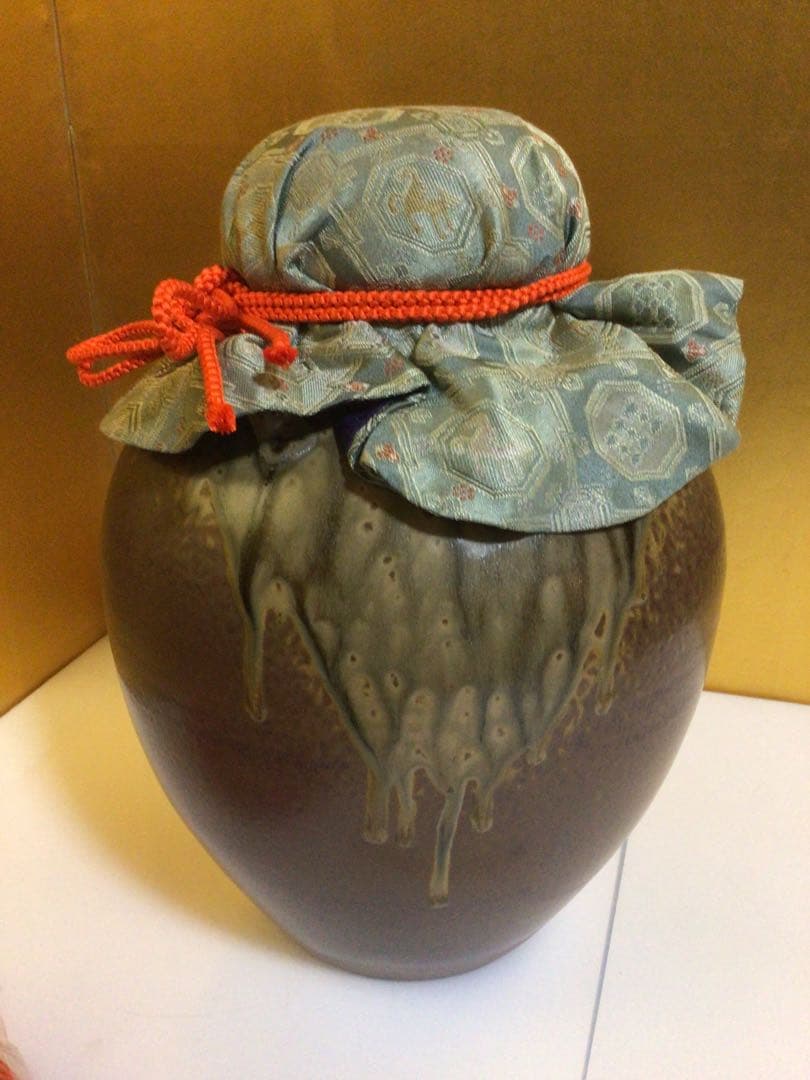 飾り壺 丹波 共箱付き