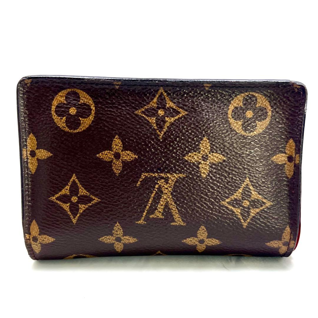 ルイヴィトン モノグラム ポルトフォイユジュリエット M69433 フューシャ