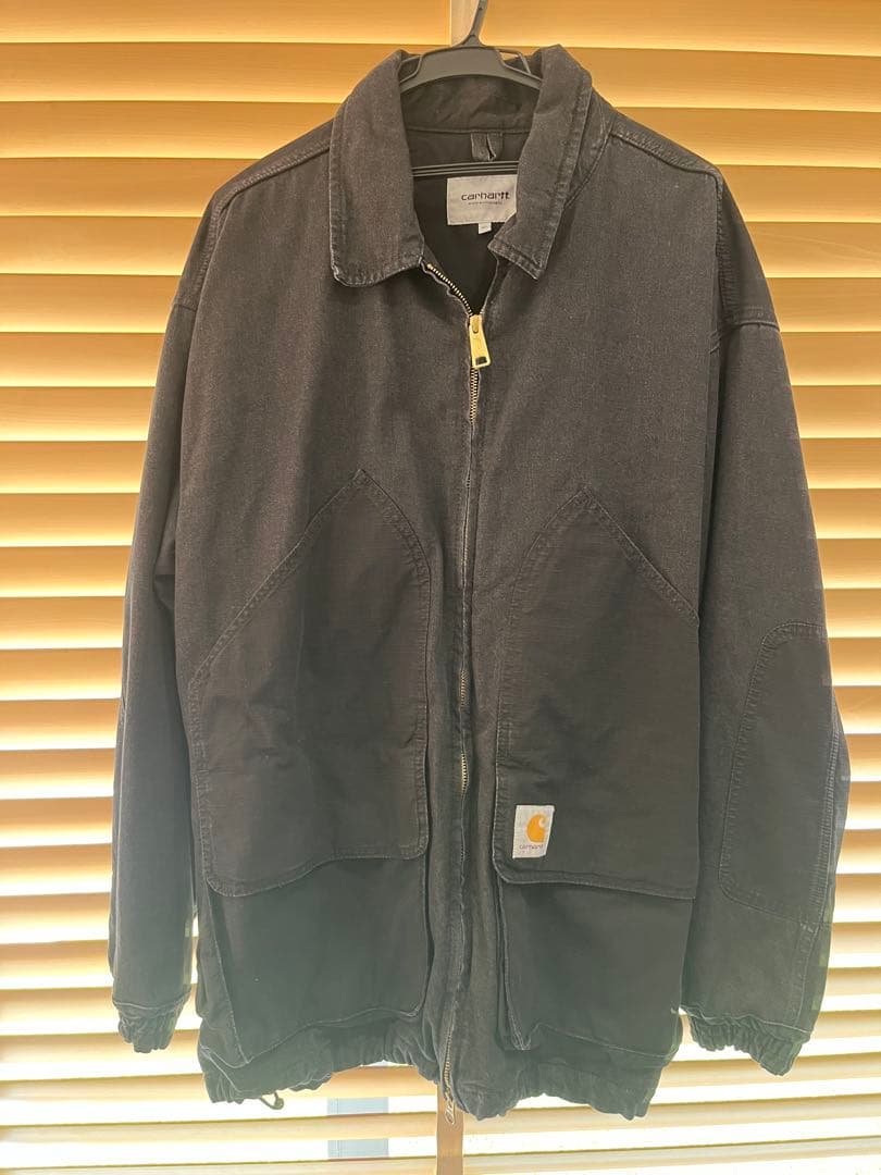 ジャケット・アウター carhartt Alma Jacket Black Stone Washed