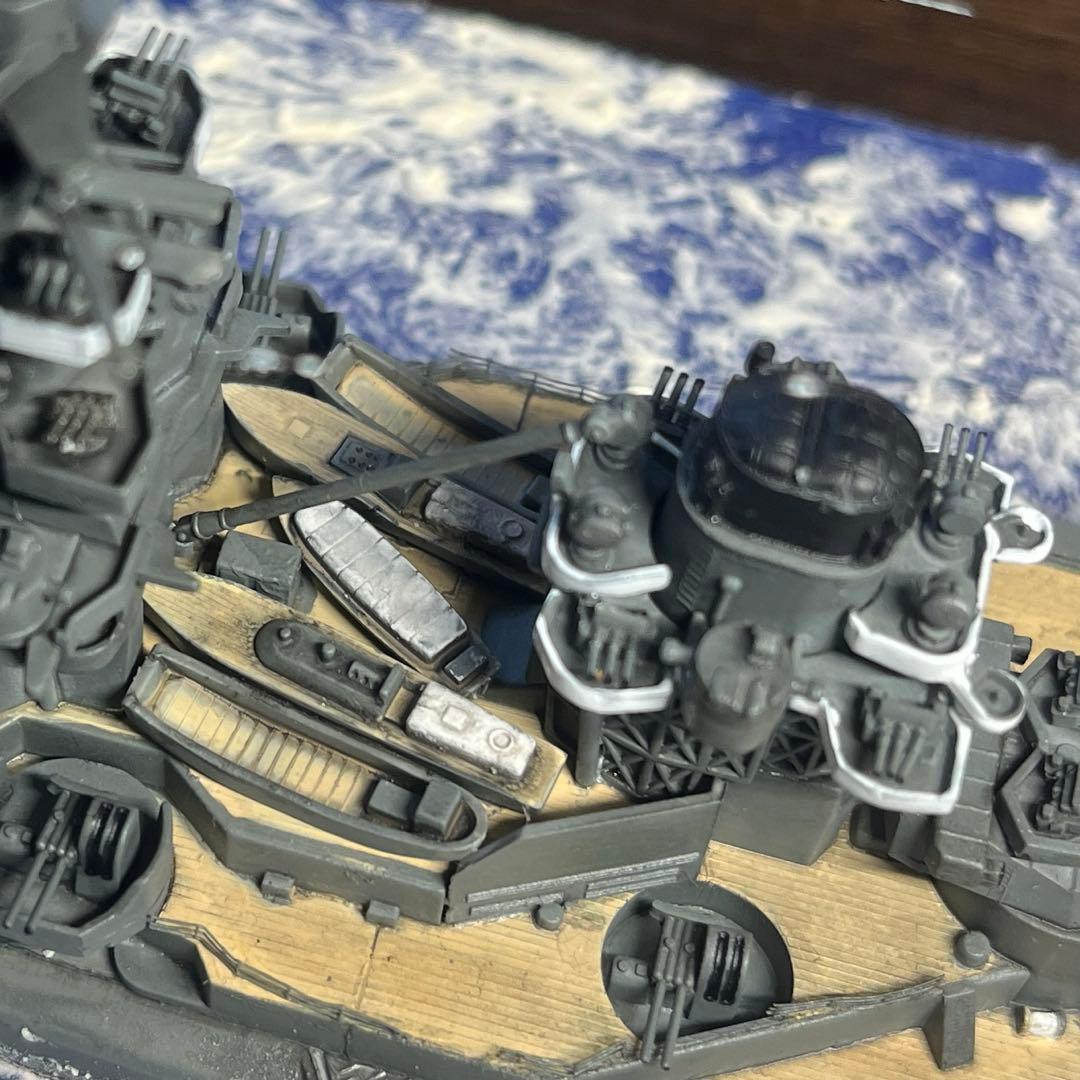1/700 日本海軍　航空戦艦伊勢　ジオラマ