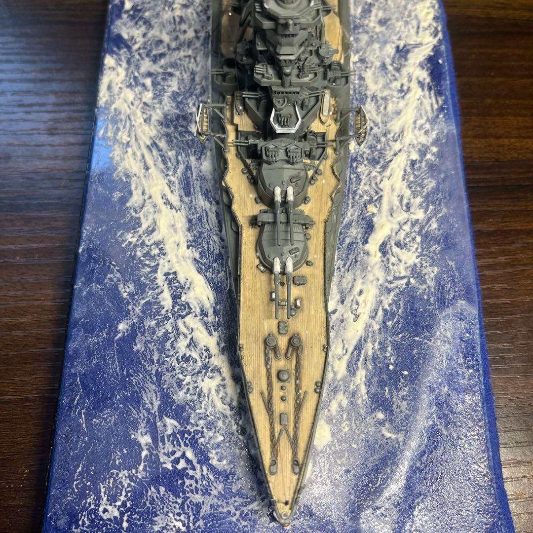 1/700 日本海軍　航空戦艦伊勢　ジオラマ