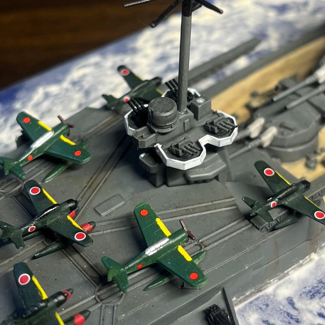 1/700 日本海軍　航空戦艦伊勢　ジオラマ