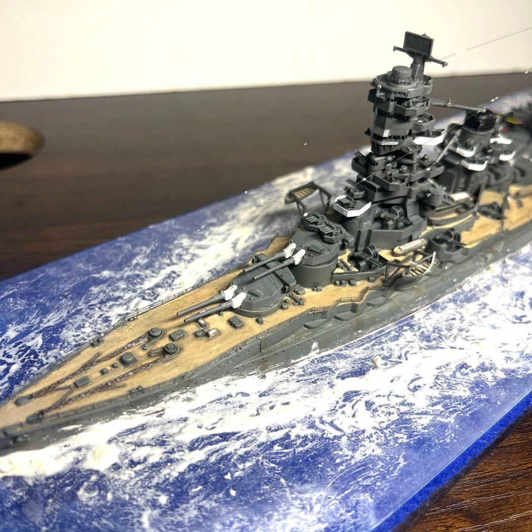 1/700 日本海軍　航空戦艦伊勢　ジオラマ