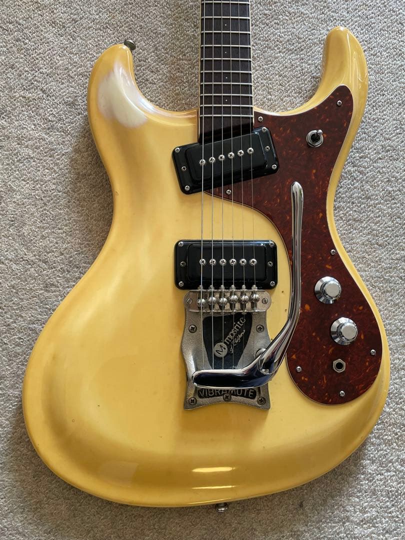 ■モズライト ベンチャーズモデル！訳アリ特価！国産黒雲製 演奏動画あり！