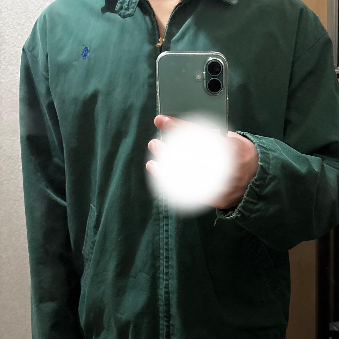 90sRalph Lauren スイングトップ グリーン