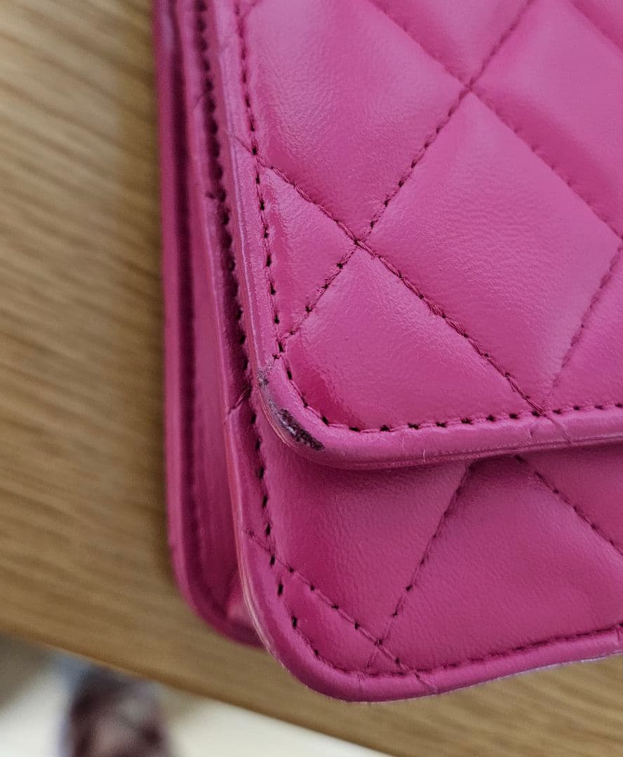 eriy【美品】CHANEL ショルダーバッグ　チェーンウォレット