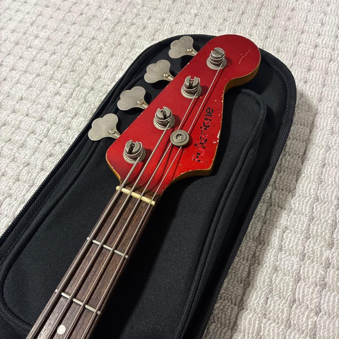 ベース FULLERTONE JAY-BEE 60 Candy Apple Red