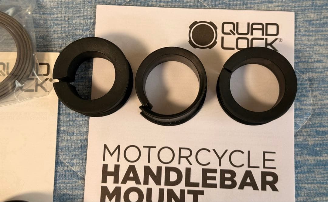 Quad Lock ワイヤレス充電•ハンドルバー・ダンパーセット