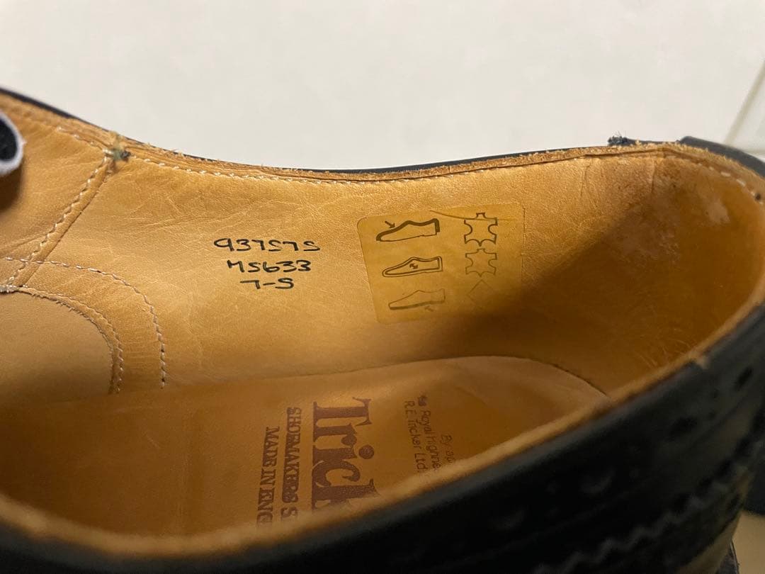 Tricker's トリッカーズ バートン【箱付き美品】