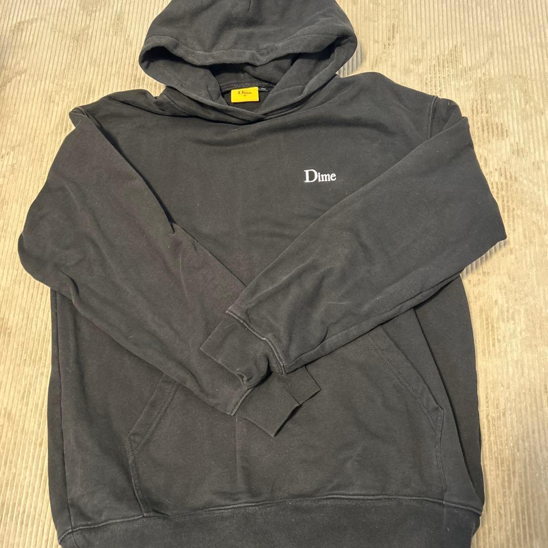 Dime ブラック パーカー M