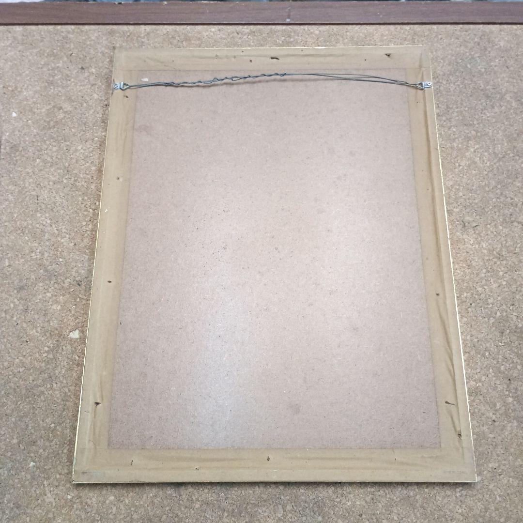 4444）タイの寺院画・宗教画？？？　水彩系の直筆　詳細不明