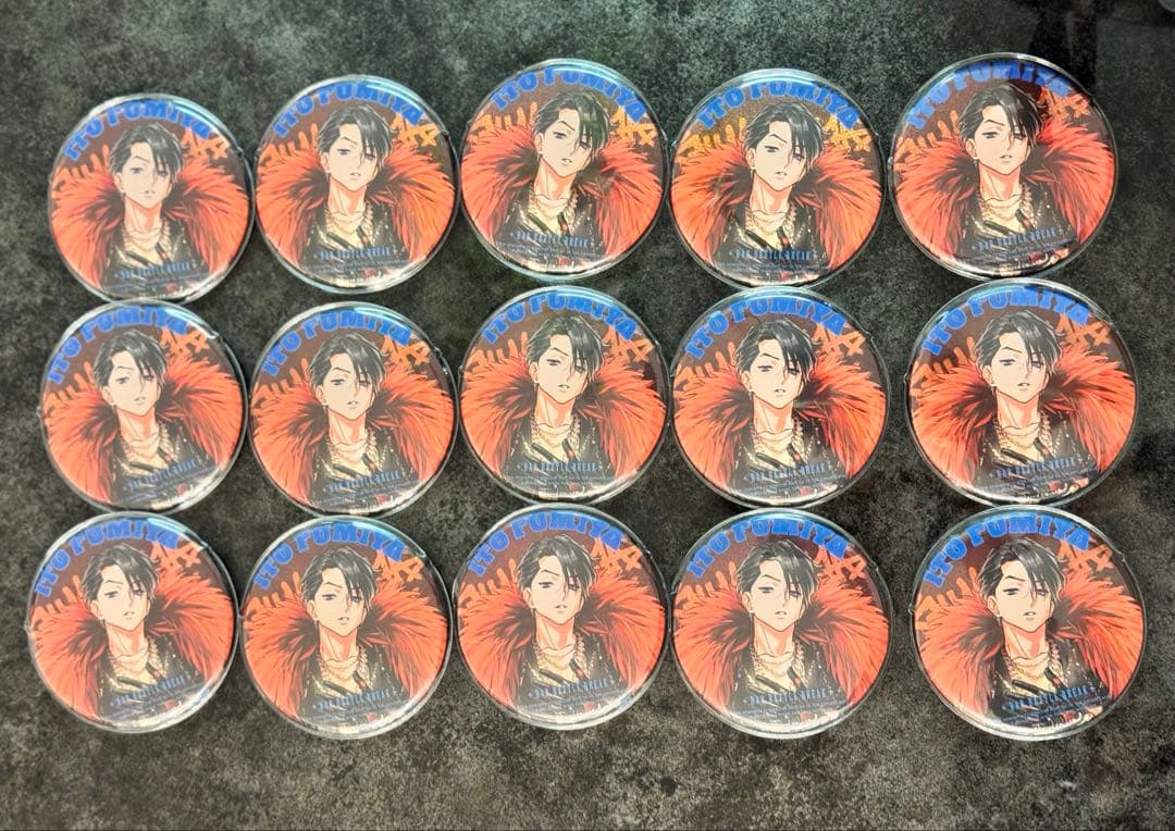 カリスマ2ndブレイク　伊藤ふみや缶バッジ