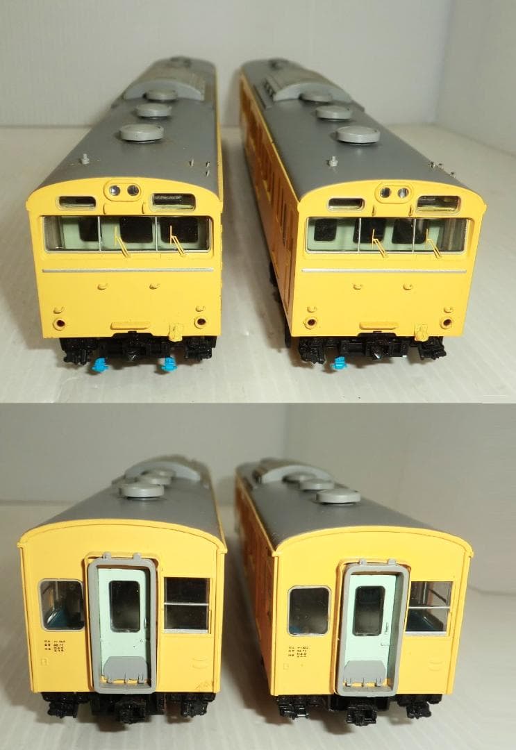 HOゲージ 天賞堂 103系 カナリアイエロー 4両セット