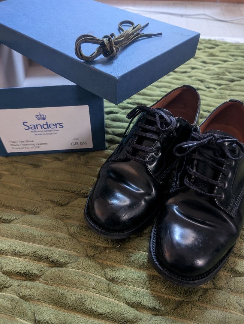 t*s様 SANDERS サンダース　1522B プレーントゥ