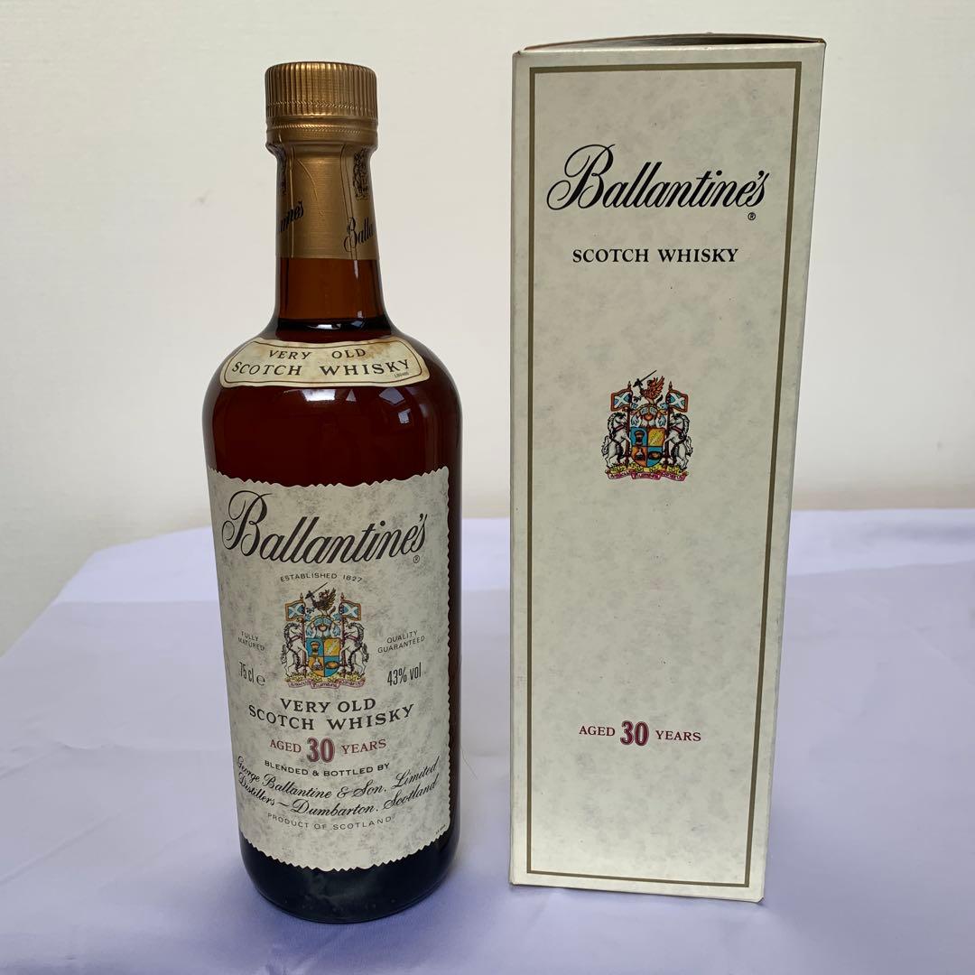 【未開栓希少】古酒　Ballantine's バランタイン30年 750ml箱付