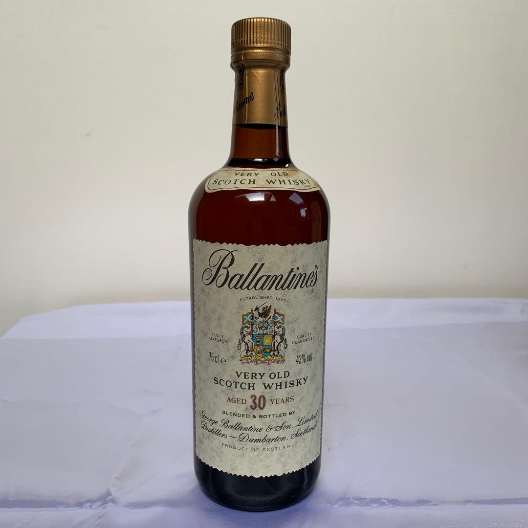 【未開栓希少】古酒　Ballantine's バランタイン30年 750ml箱付