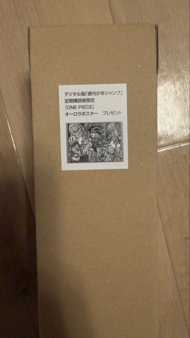 【未開封】　ONE PIECE オーロラポスター　定期購読者限定　　B2ポスター