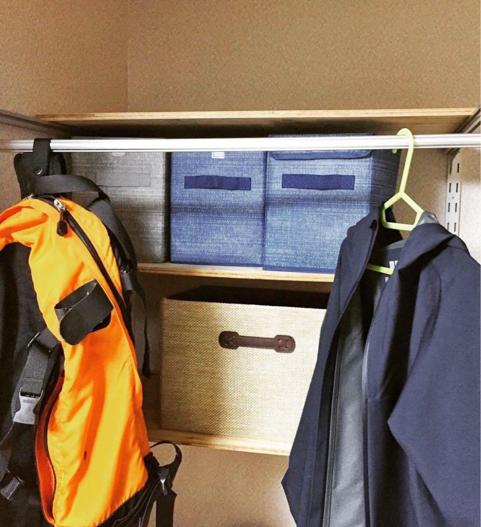 アーネストワン ハンガーパイプ付き棚板セット(822mm用)フレームDIYラボ