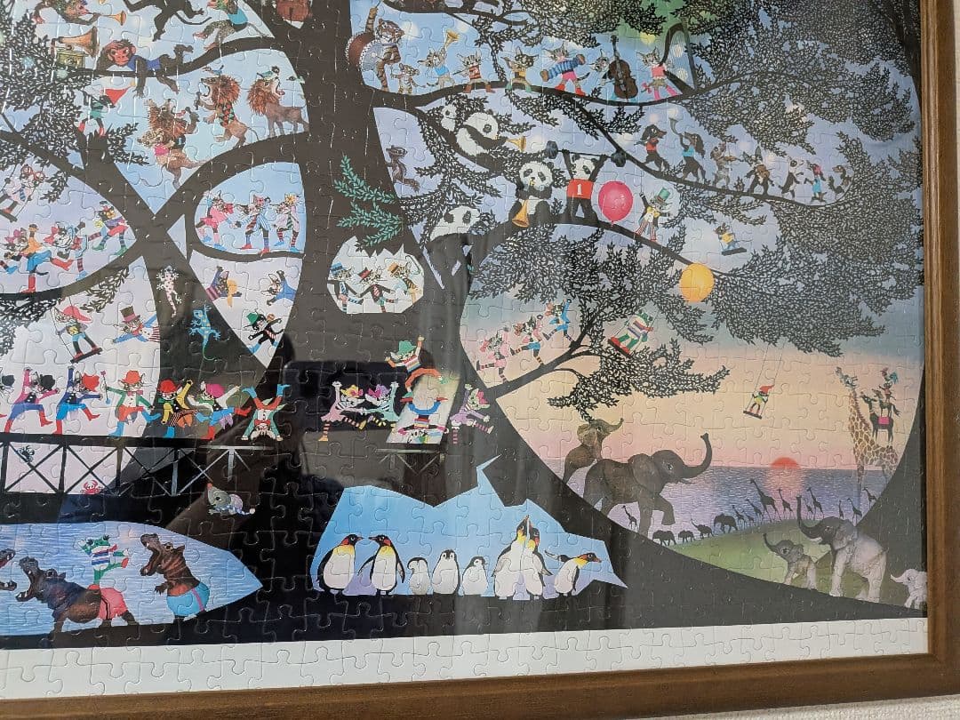 ジグソーパズル 藤城清治 生きるよろこび2011 1000ピース