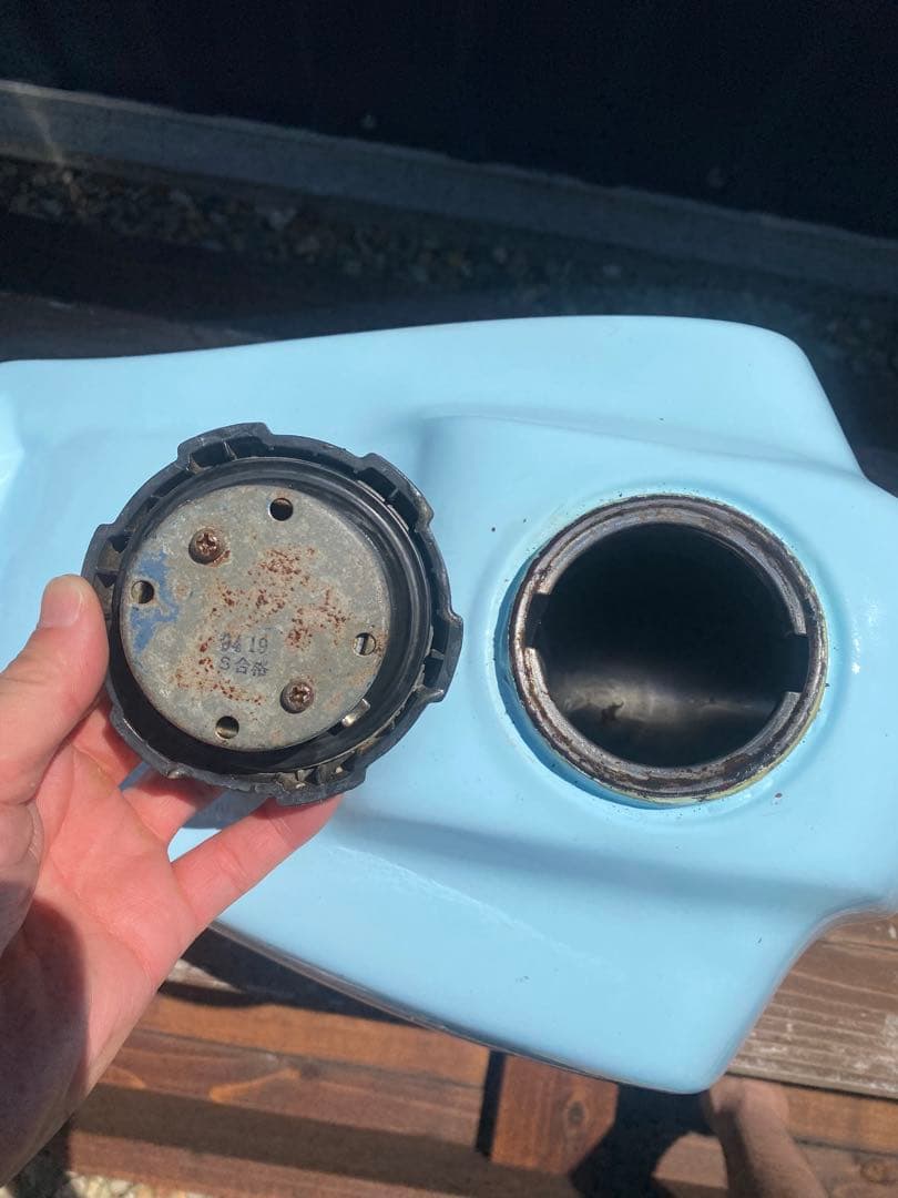 YAMAHA TW200 ガソリンタンク