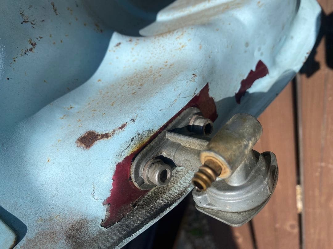 YAMAHA TW200 ガソリンタンク