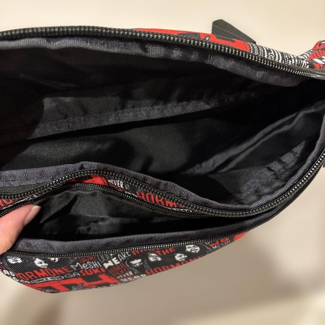 【値下げ】マキシマムザホルモン　ウエストバッグ グラフィックプリント