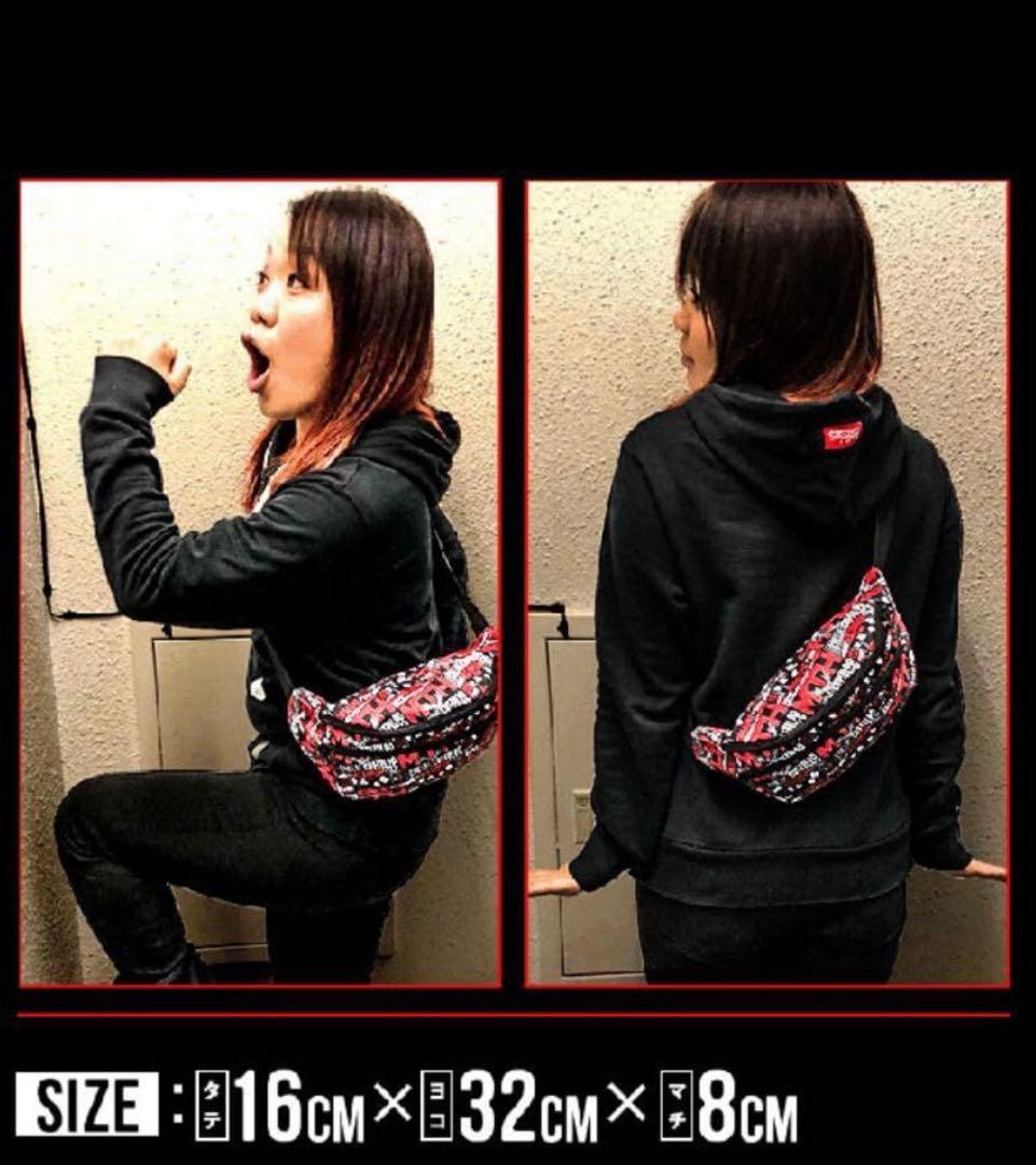 【値下げ】マキシマムザホルモン　ウエストバッグ グラフィックプリント