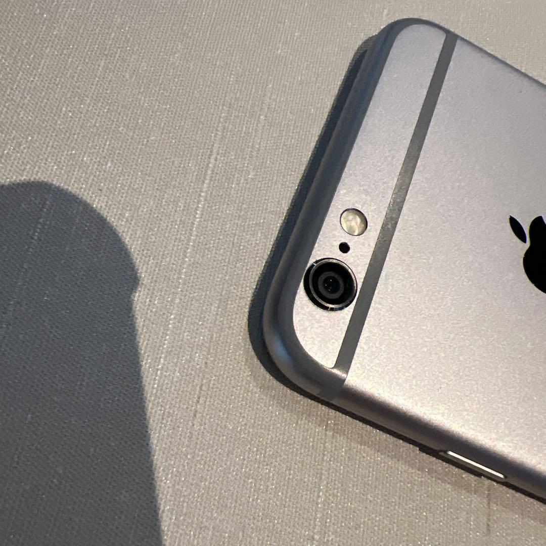 iPhone6 128GB シルバー　美品　バッテリー100%