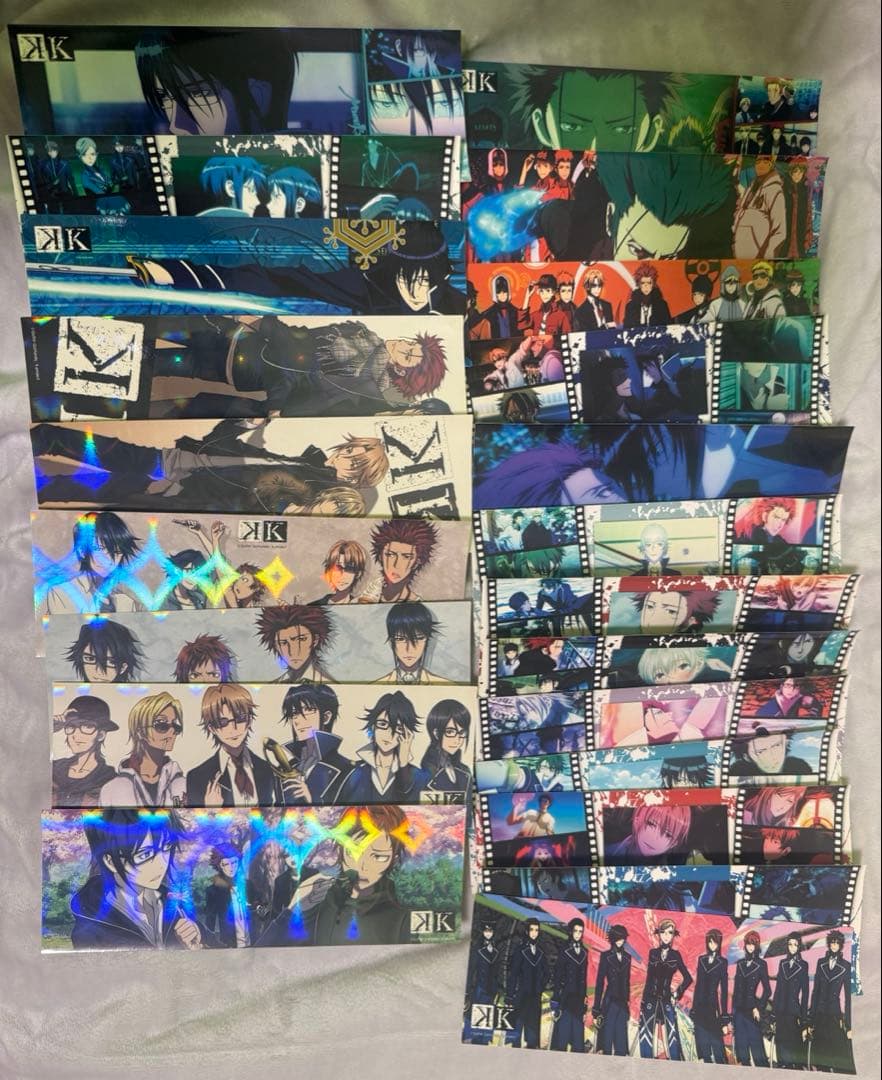 K クリアファイル ステッカー ポストカード 等 各種グッズまとめ 80点以上
