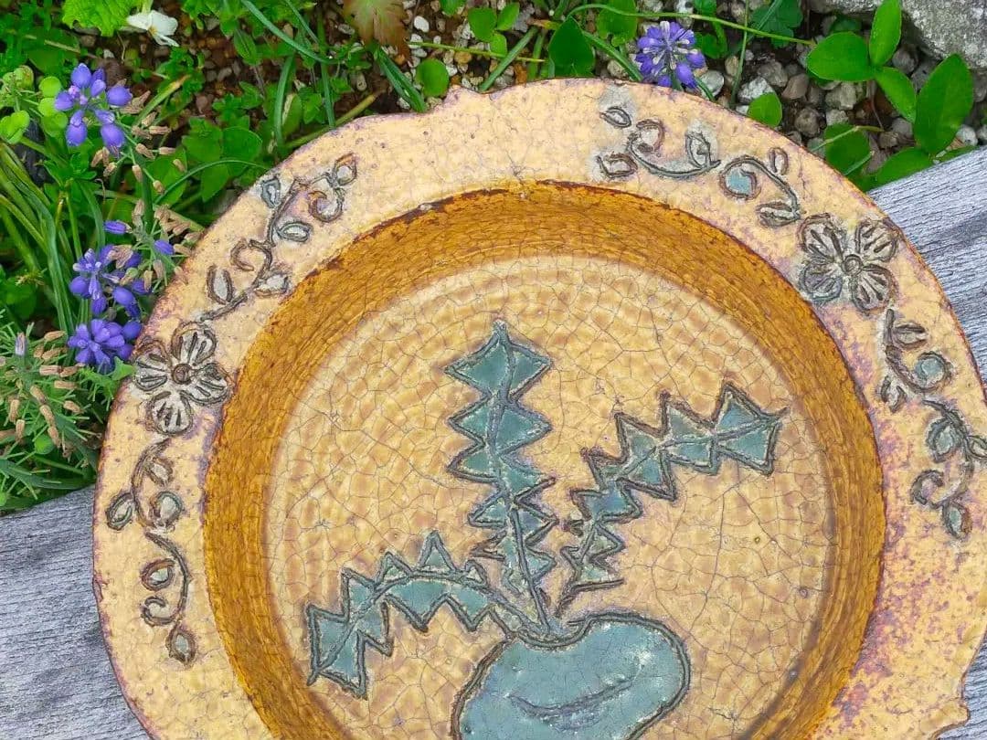 ♥時代　黃瀬戸　鉢　無傷　骨董　古玩　中国　レトロ　アンティーク