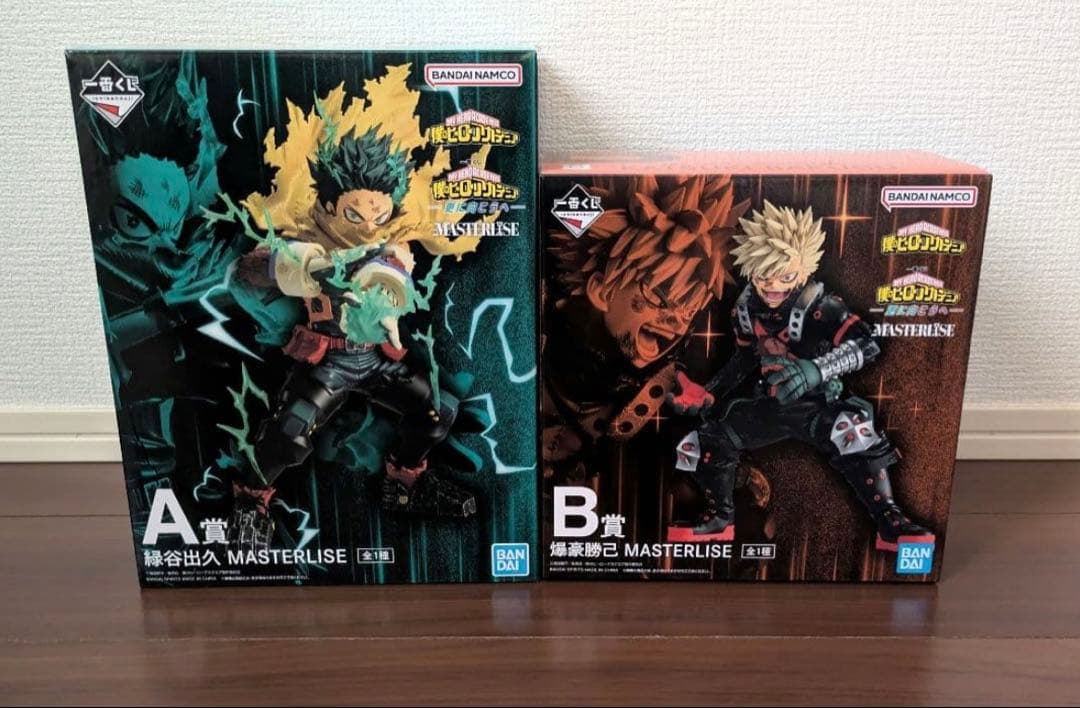 一番くじ僕のヒーローアカデミア 更に向こうへ A賞B賞セット