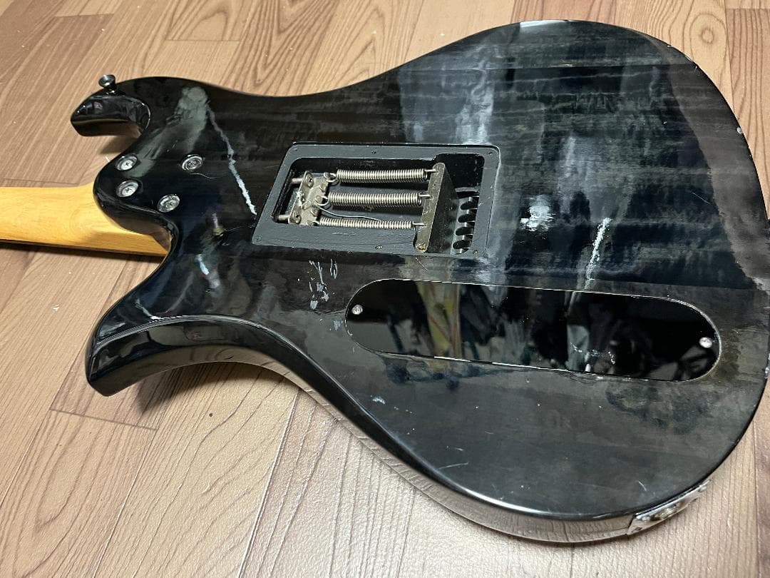B.C.Rich Eagle シースルーブラック 虎目　Floyd Rose