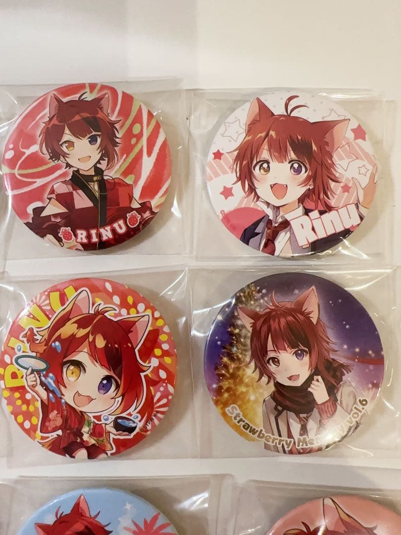 すとぷり　莉犬　缶バッジ