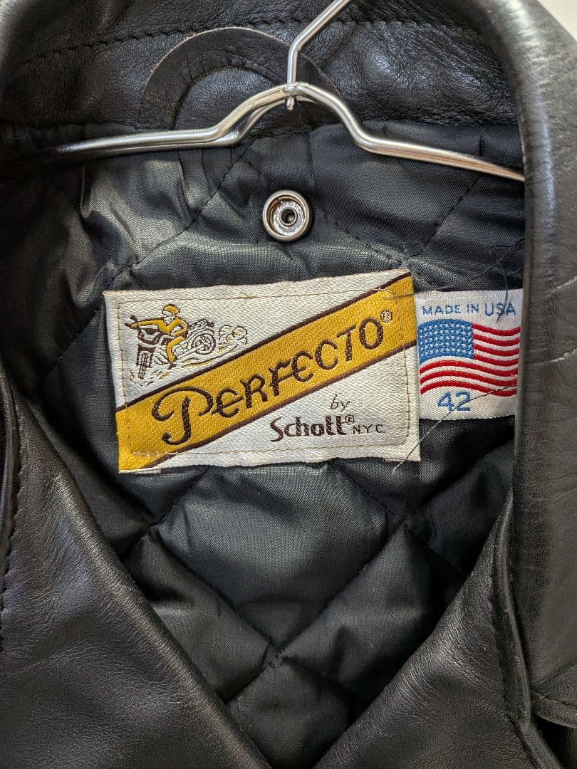 Schott ダブルライダース 618 バイカータグ size42