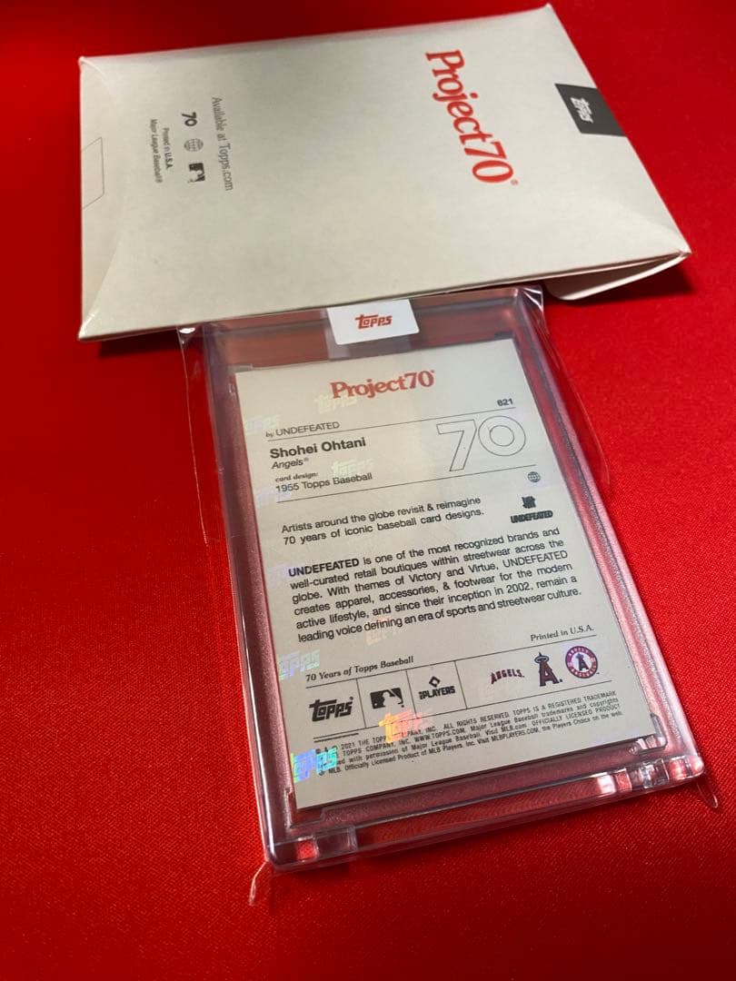 Topps Project70 大谷翔平カード【レア】美品