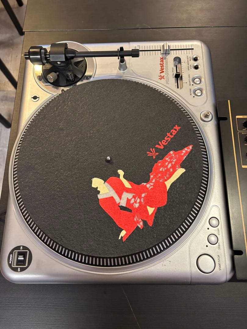 Vestax ターンテーブル 2台セット ミキサー付き