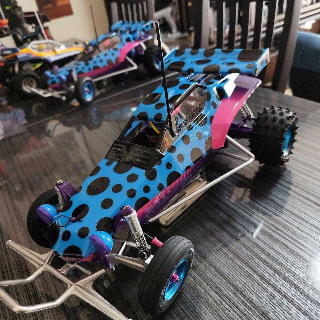 タミヤ 1/10 ホーネットJUNWATANABE OP多数　メカ付き