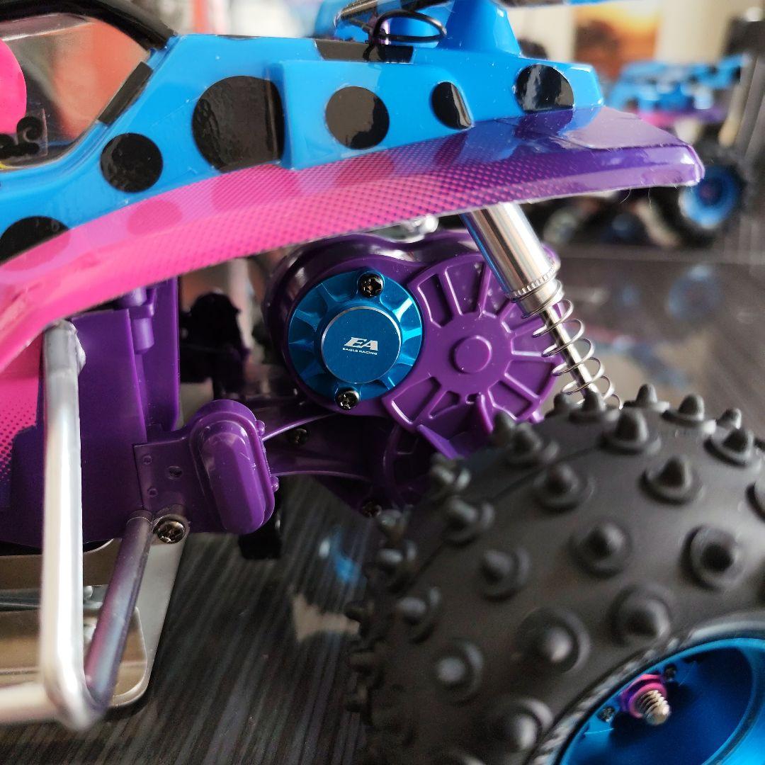 タミヤ 1/10 ホーネットJUNWATANABE OP多数　メカ付き