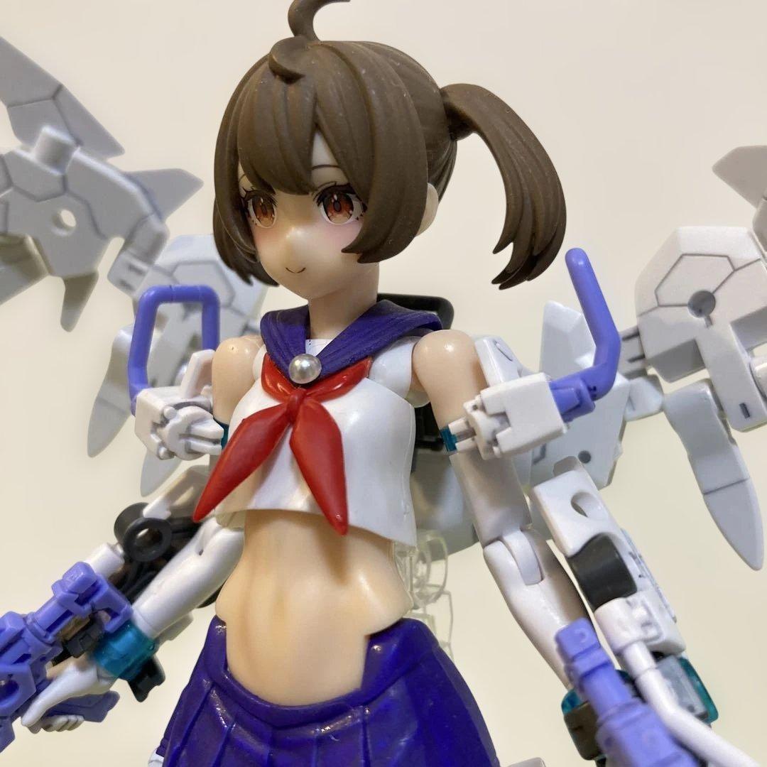 【完成品】コトブキヤ　バスタードールガンナー羽付き