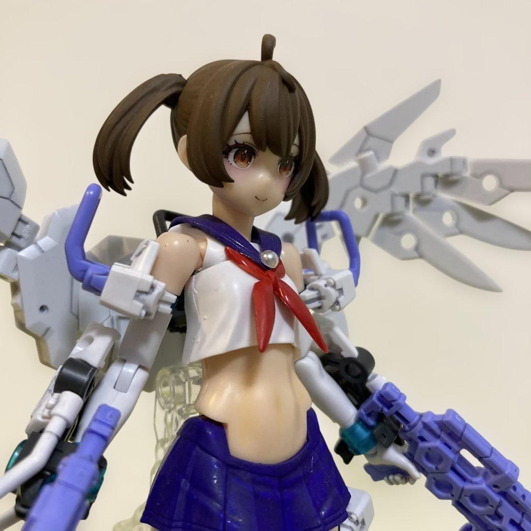 【完成品】コトブキヤ　バスタードールガンナー羽付き