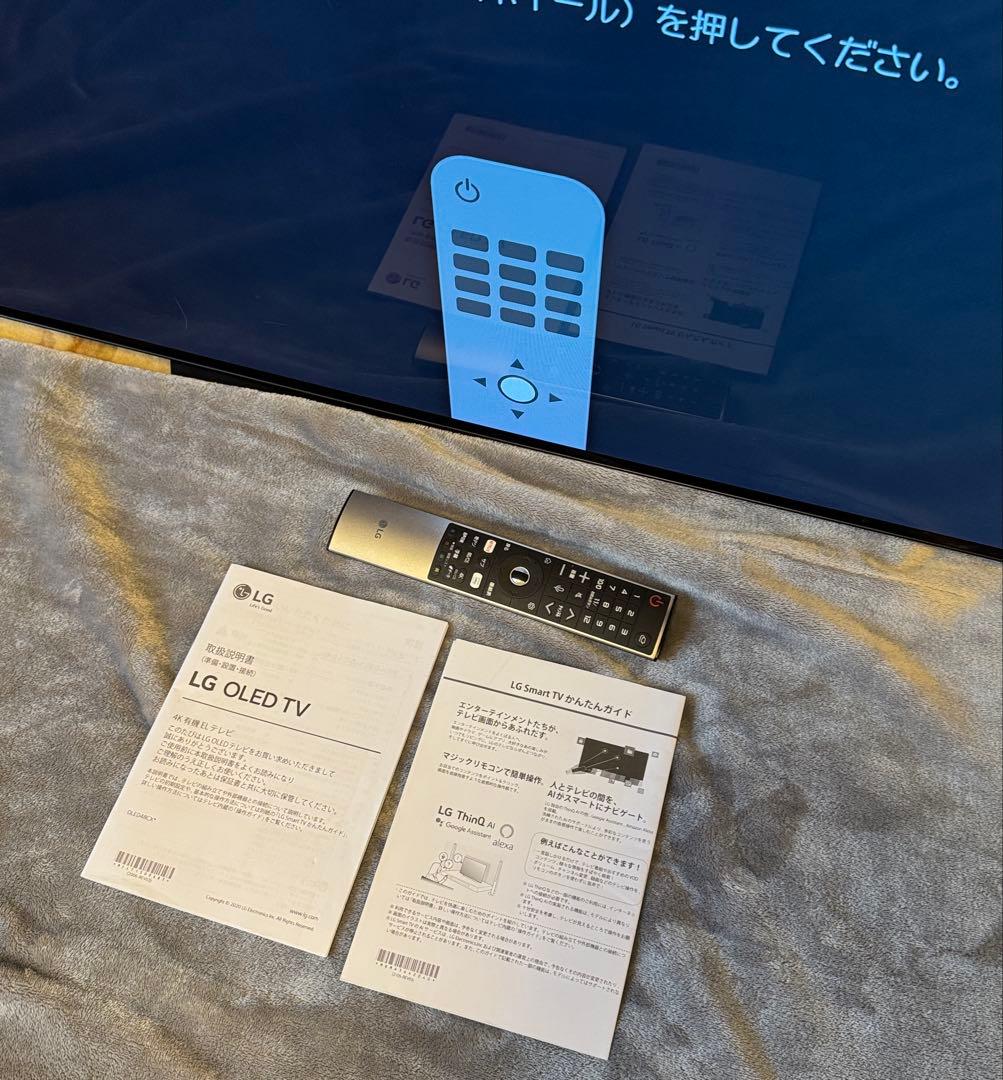 LG 48型 有機EL OLED48PJA 焼き付き要確認 手渡し